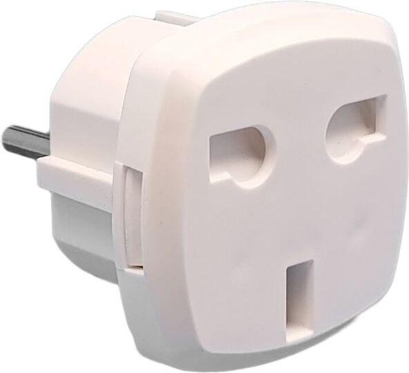 Adapteris UK - EU, balts (4752255014634)