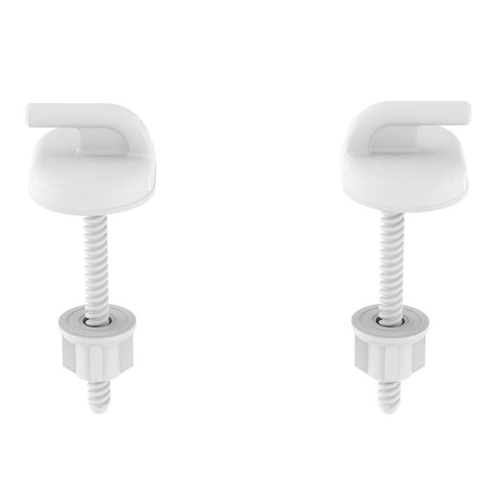 Sanit-Plast WC stiprinājumi 019/K, plastmasas (63307)