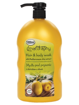 Naturaphy Šķidrās ziepes 1000ml olīve