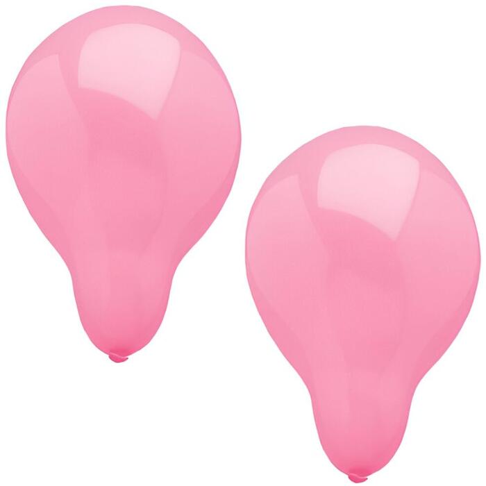 PAPSTAR Baloni 25cm rozā, 10gb (4002911198889)