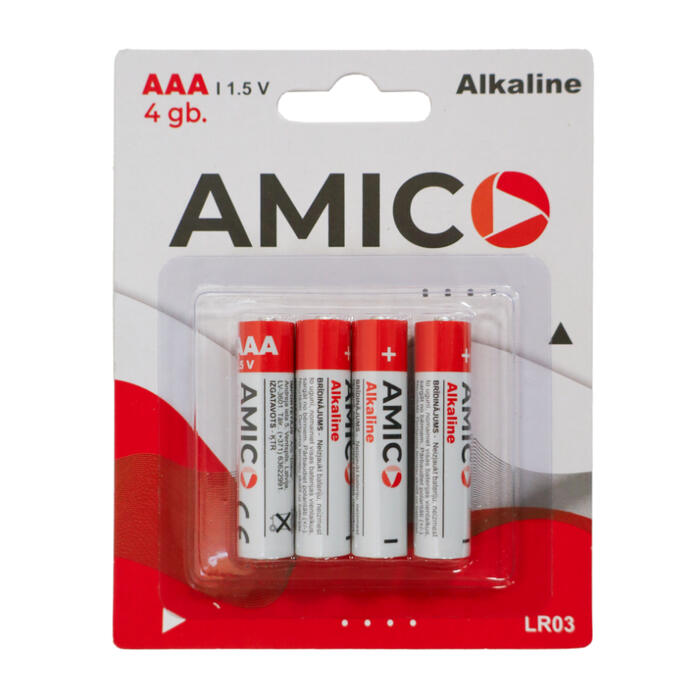 AMICO Baterija AAA 4gb Amico (4750959141793)