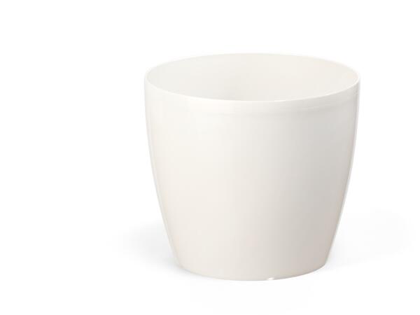 LAMELA Puķu pods Magnolija 155x137mm, balts