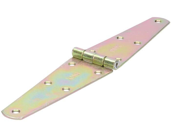 DMX Eņģe trīstūra ZTS 250x45x2.0 mm tērauda misiņa (5907708130501)