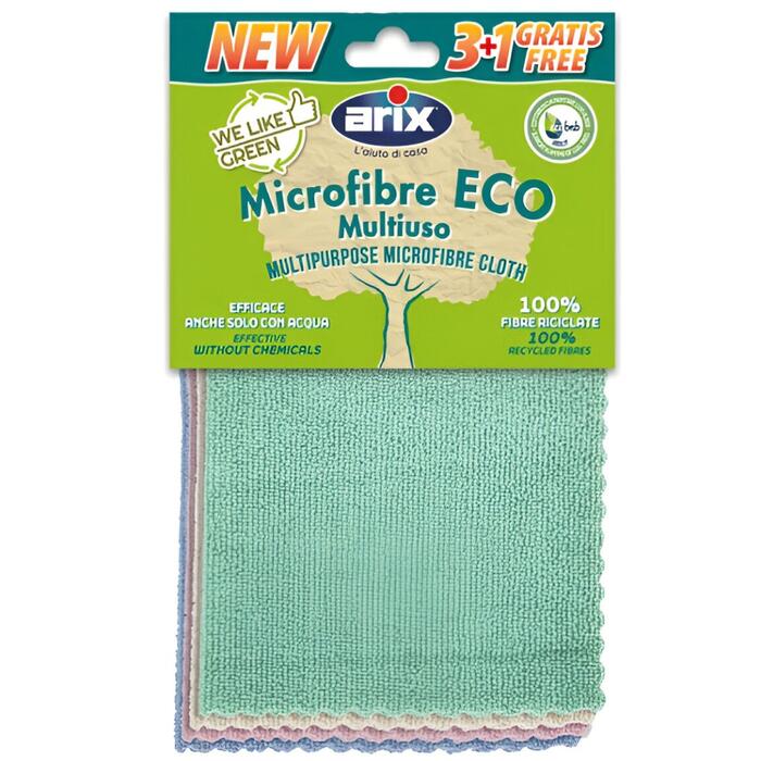 Arix Drāniņas mikroškiedras ECO 30x30cm 3+1gb
