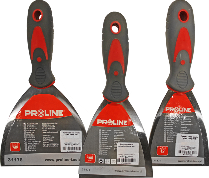 PROLINE Špaktele 2K nerūs. 150mm (5903755311771)