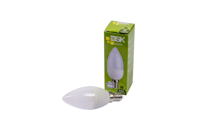 BESK LED spuldze 5W E14 450lm