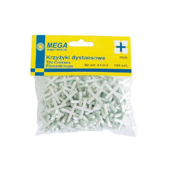 MEGA Krustiņi flīzēm 1.5mm 200gb