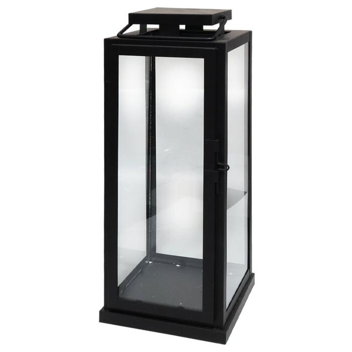 ArtFlow Laterna Tower 15x15x37cm, melna (4750959149256)