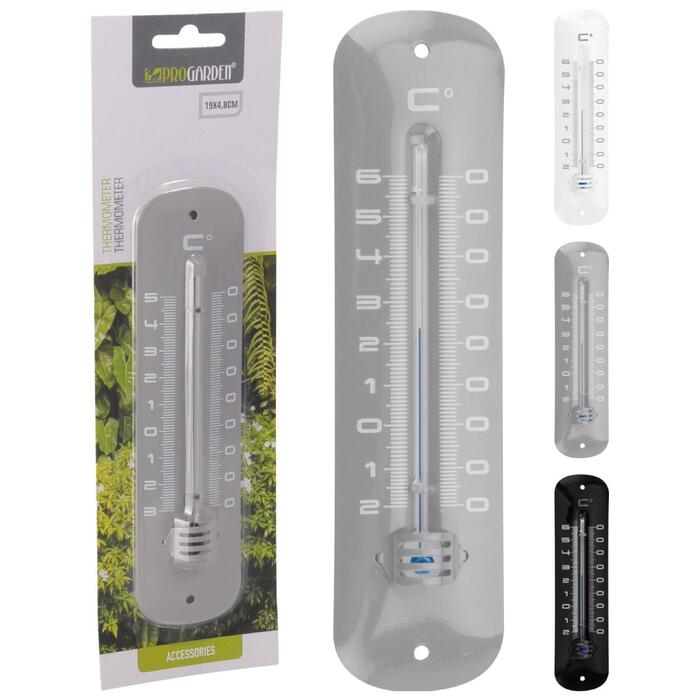 PROGARDEN Termometrs 19cm metāla (8719987364327)