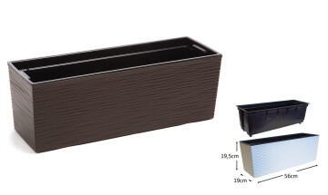 LAMELA Balkona kaste Begonia Dluto 190x560mm