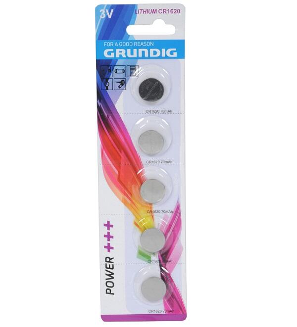 Grundig Baterija Grundig CR1620 5gb (8711252538921)