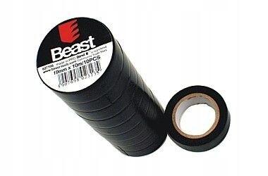 Beast Līmlenta izolac. 19mm/10m melna kompl