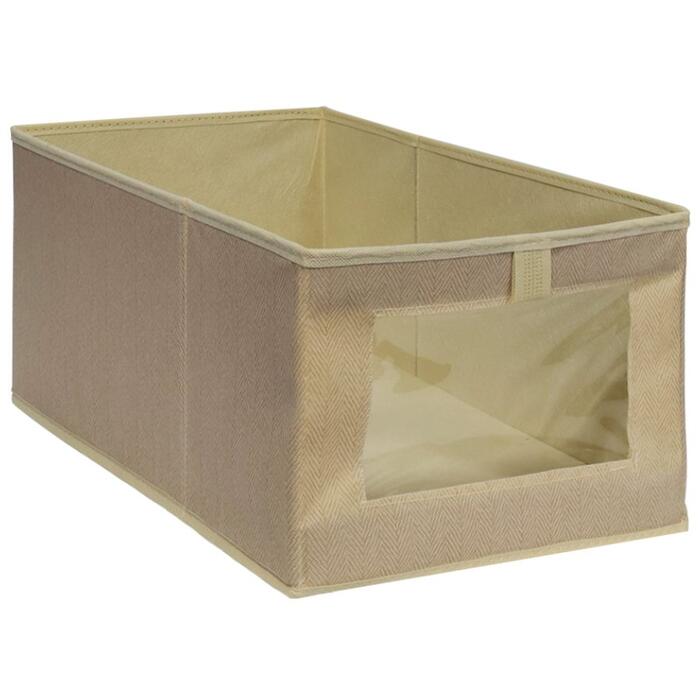 BESK Uzglabāšanas kaste 40x25x20cm ar logu