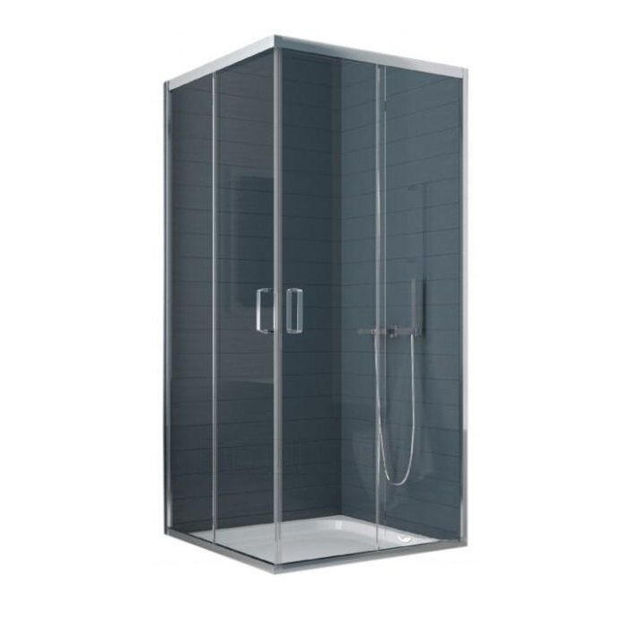 SHOWERSTYLE Duškabīne 3D PRIVIA 800x800mm, kantains