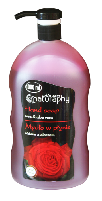 Naturaphy Šķidrās ziepes 1000ml rožu (5908311411834)