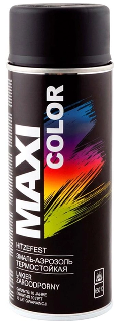 Motip Aerosolkrāsa Maxi Color 400ml karstumizt. melna (8711347208784)