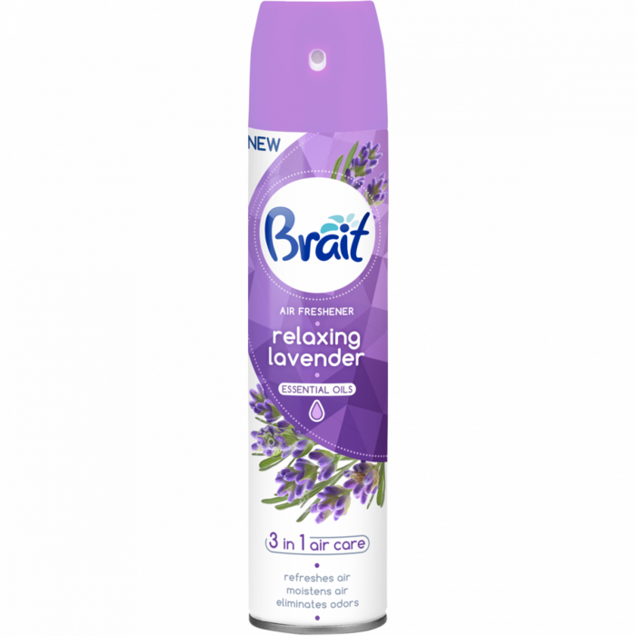 Brait Gaisa atsvaidzinātājs 300ml Brait Relaxing Lavender (5908241723908)