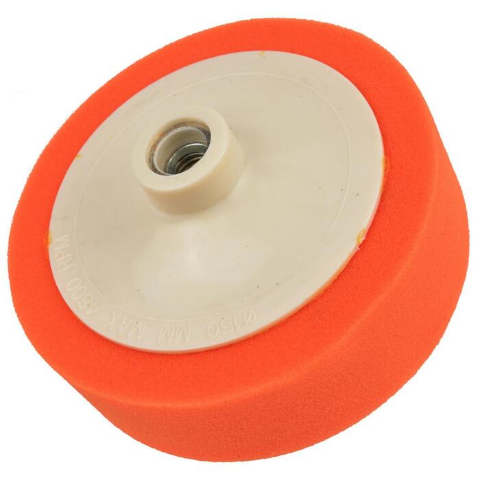 GEKO Disks pulēšanai 150x45mm M14 porolona sarkans (5901477125423)