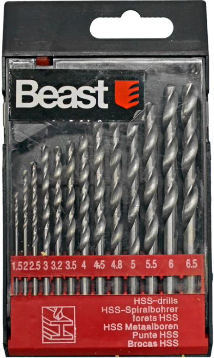 Beast Urbju komplekts metalam HSS-G 1