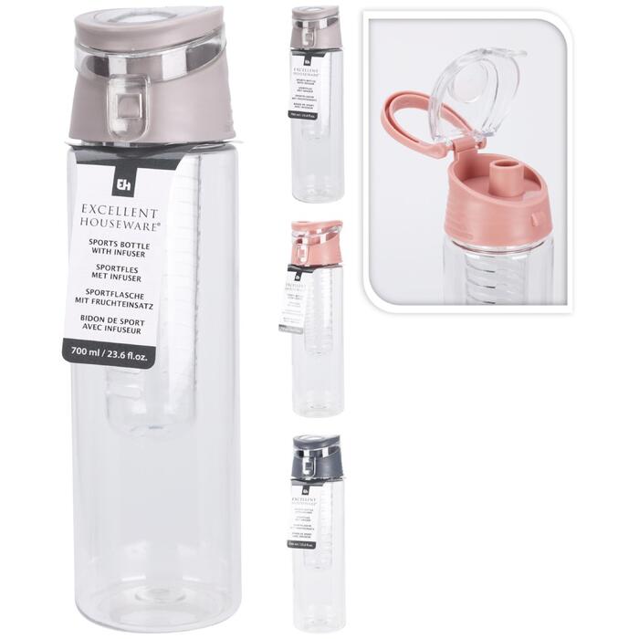 EXCELLENT HOUSEWARE Sporta pudele 700ml (8721037343473)