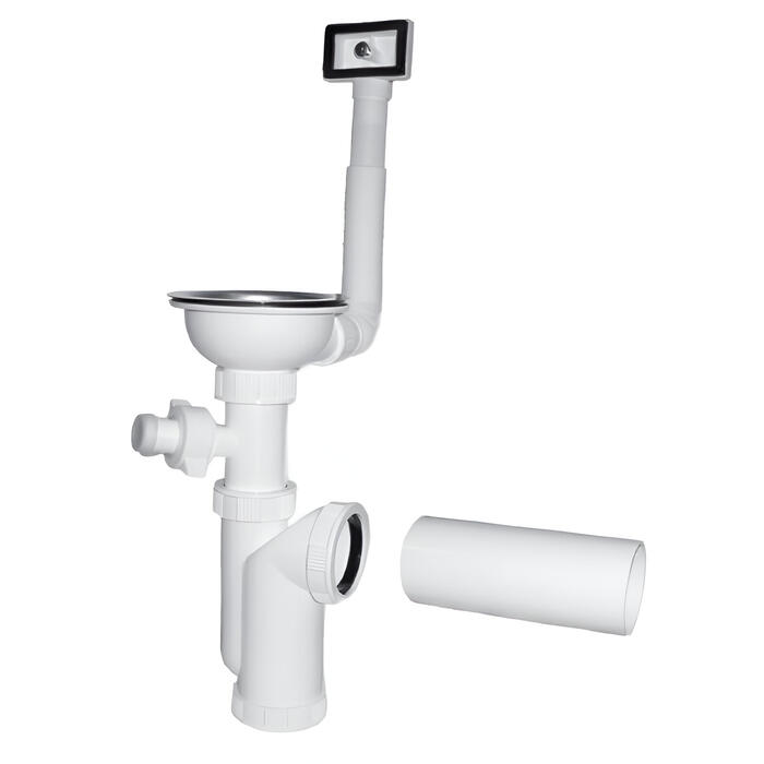 PLASTBRNO Sifons virtuves izlietnei 115 1/2X50mm