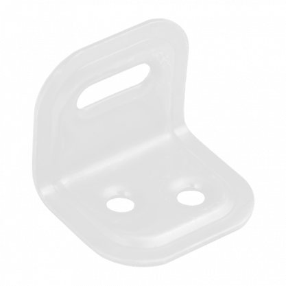 DMX Leņķis FKS1 25x25x29x1,0mm furnitūrai balts (5907708123473)