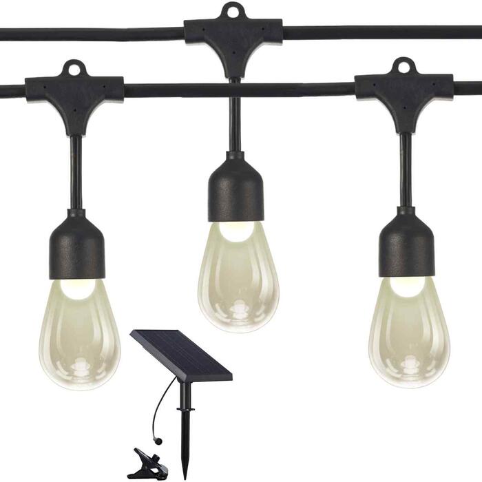 ArtFlow Dekor. lampu virtene solārā, G4x12