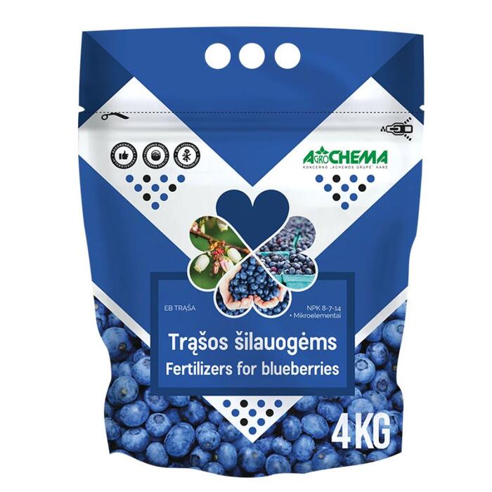 Agrochema Mēslojums mellenēm 4kg (4771509280397)