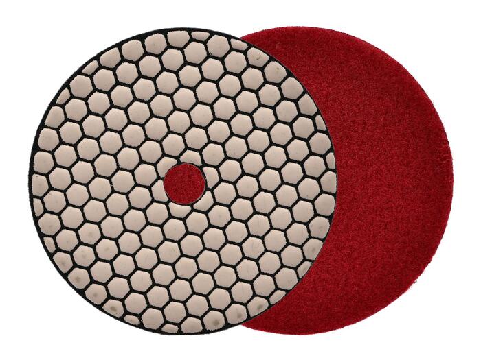 GEKO Dimanta disks sausai pulēšanai 125mm  400 keramikai (5901477165009)