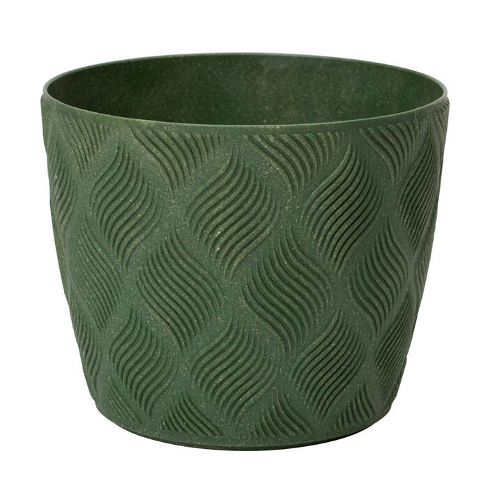 FORM PLASTIC Puķu pods Flow Petit Eco 13cm, zaļš (5907474367293)