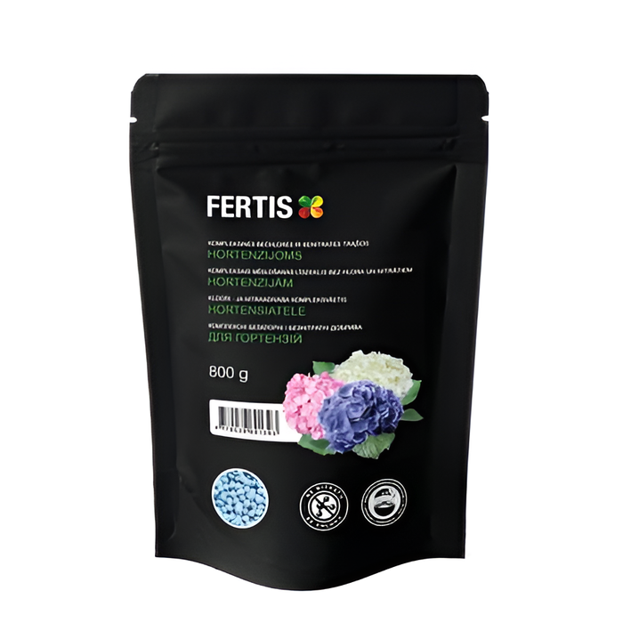 FERTIS Mēslojums hortenzijām 0.8kg (4779039691393)