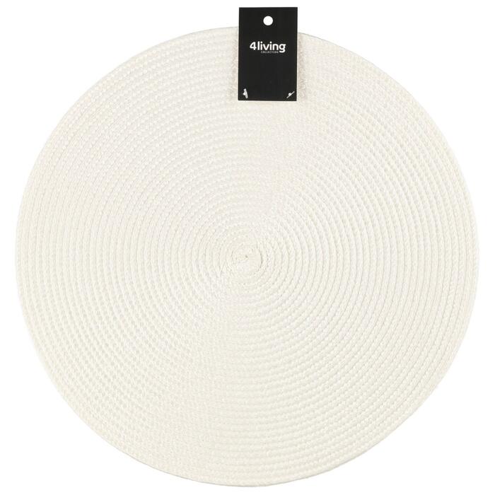 4Living Paliktnis galda Miida 38cm balts, 2gb (6410416545325)