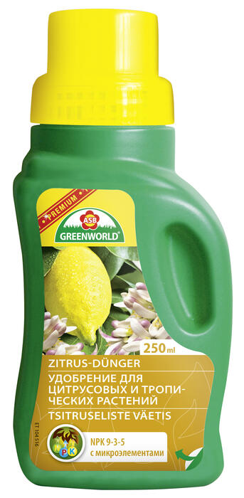 Greenworld Mēslojums citrusaugiem 0.25L (4008557067657)