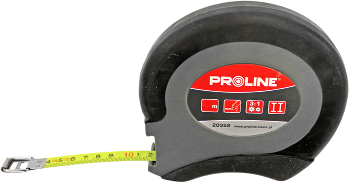 PROLINE Mērlente 10mx13mm metāla ar neilona