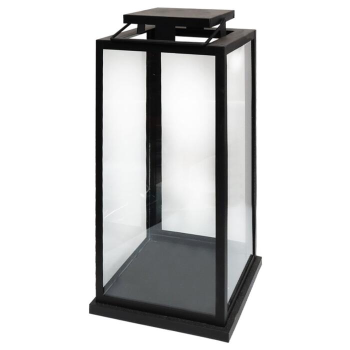 ArtFlow Laterna Tower 20x20x48cm, melna (4750959149263)