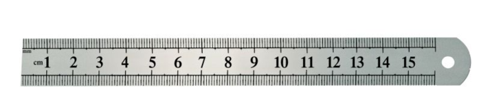 MEGA Lineāls met.  330mm (5903755220301)