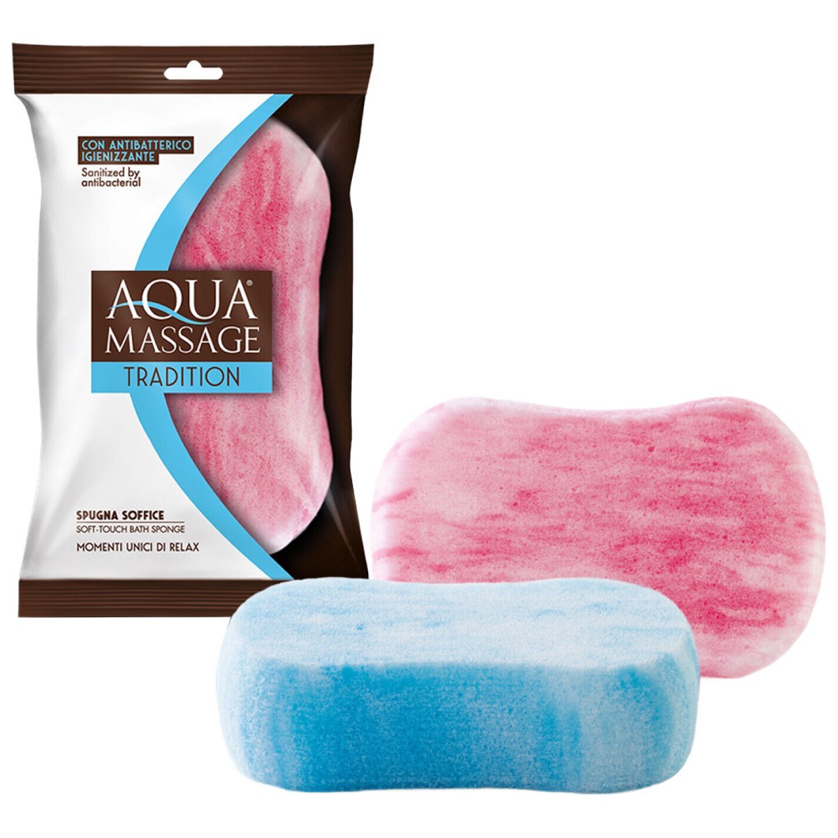 Aqua Massage Sūklis vannas Soft (10) (8008990006004)