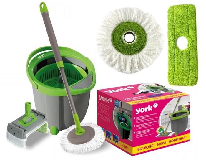 York Komplekts spainis ar rotējošu mopu
