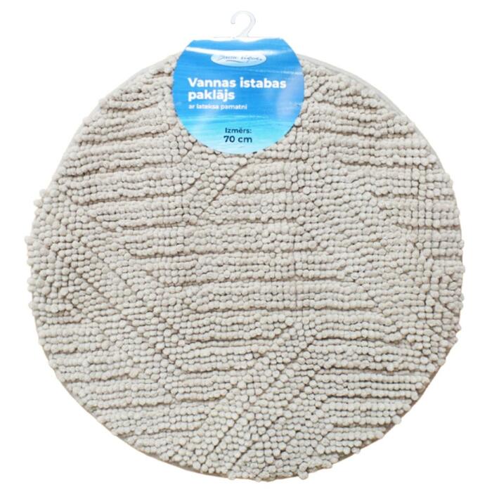 Baltic Aqua Vannas istabas paklājiņš D70cm Square, haki (4750959154274)