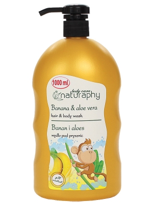 Naturaphy Dušas želeja 1000ml Banana (5908311417164)