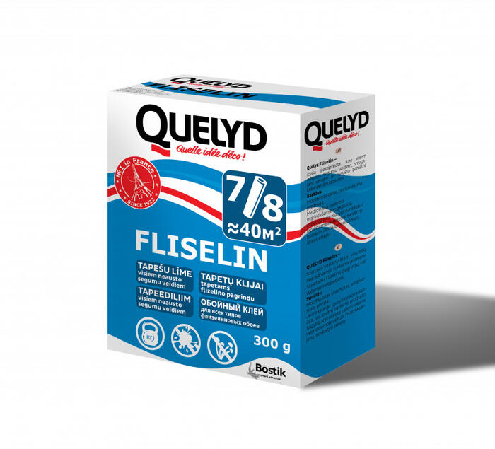 Quelyd Tapešu līme Quelyd 300g Flizelīna