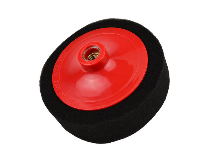 GEKO Disks pulēšanai 150x45mm M14 porolona melns (5901477125430)