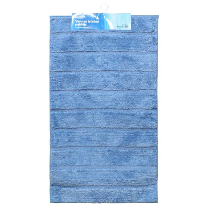 Baltic Aqua Vannas istabas paklājiņš 70x120cm Rino, zils (4750959154397)