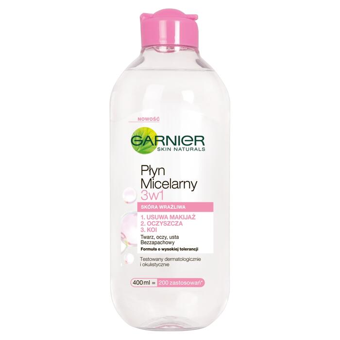 Garnier Micelārais ūdens Garnier 3in1 jūtīgai
