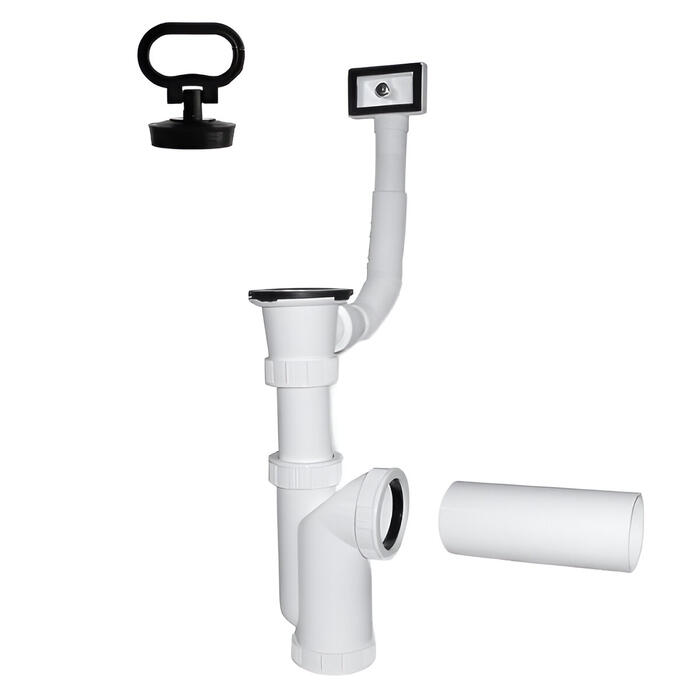 PLASTBRNO Sifons virtuves izlietnei 1 1/2X50mm