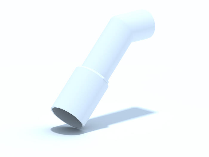 Ani Plast Sifona pāreja Ani 45 grādi, 40-50mm (4779037108749)