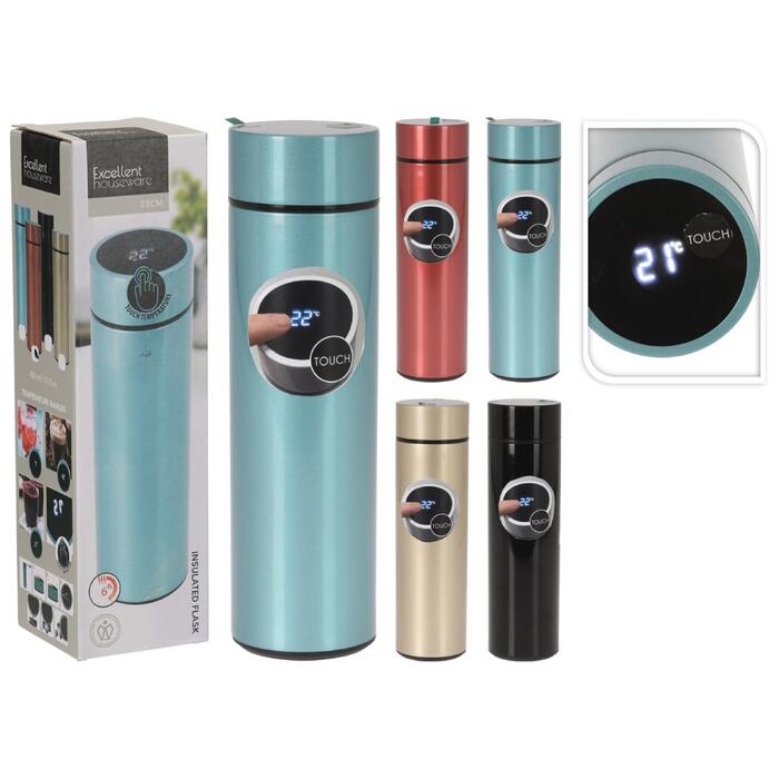 EXCELLENT HOUSEWARE Termoss 450ml ar termometru