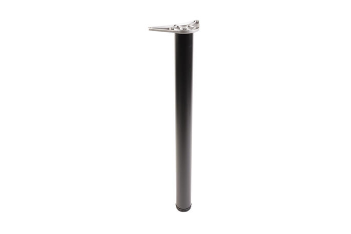 GTV Galda kāja 710mm melna (5908231362971)