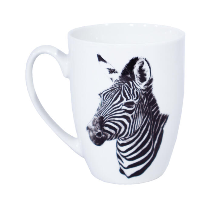 KETLER Krūze keramiska 350ml, Zebra (4750959140826)