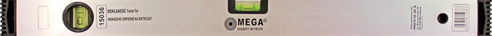 MEGA Līmeņrādis Mega 1200mm 2 indik